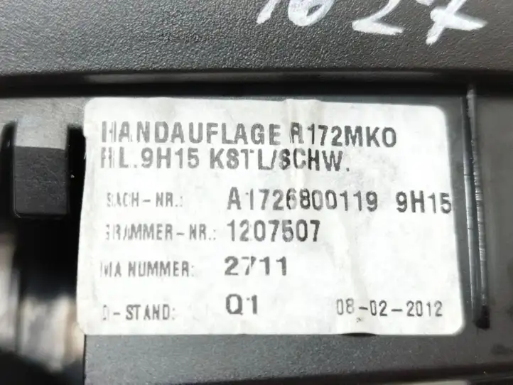 Mercedes-Benz SLK R172 (2011 - 2017) A1726800119 Прочие детали салона — фото 8