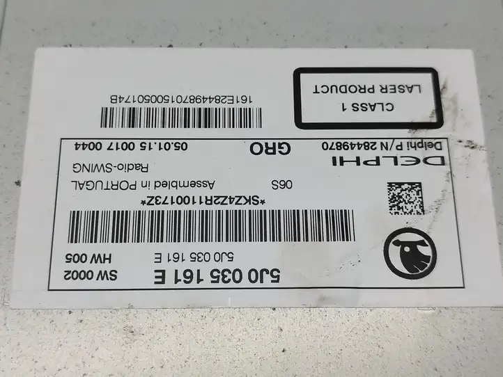 Skoda Rapid (NH) (2012 - 2019) 5J0035161E Магнитола / мультимедийная система — фото 9