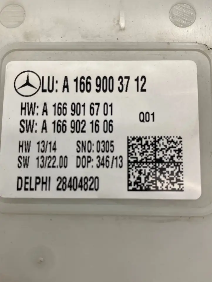 Mercedes-Benz ML W166 (2012 - 2017) A1669003712 Блок SAM — фото 5