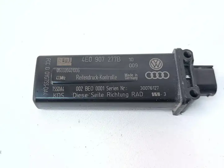 Audi A8 S8 D3 4E (2007 - 2010) 4E0907277B Датчик давления шин — фото 4