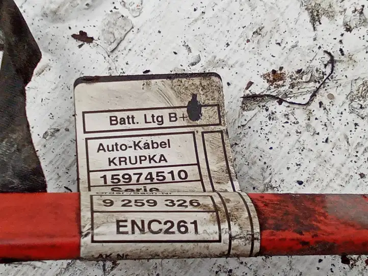 BMW 3 F30 F35 F31 (2012 - 2018) 15974510 Плюсовой провод аккумулятора — фото 6