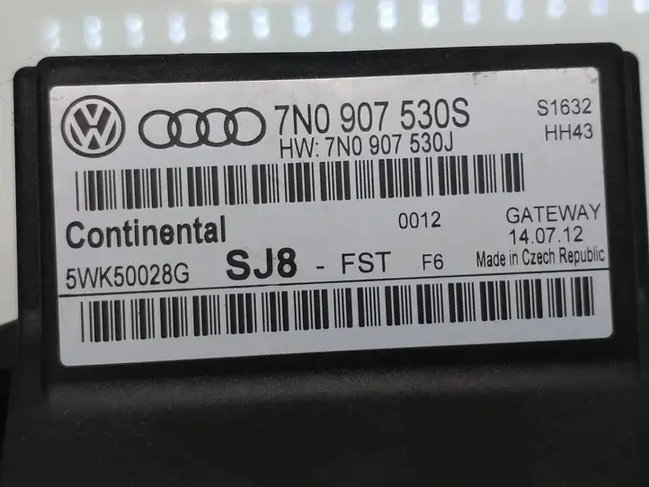 Audi A3/S3 8P (2008 - 2013) 7N0907530s Модуль Gateway — фото 4