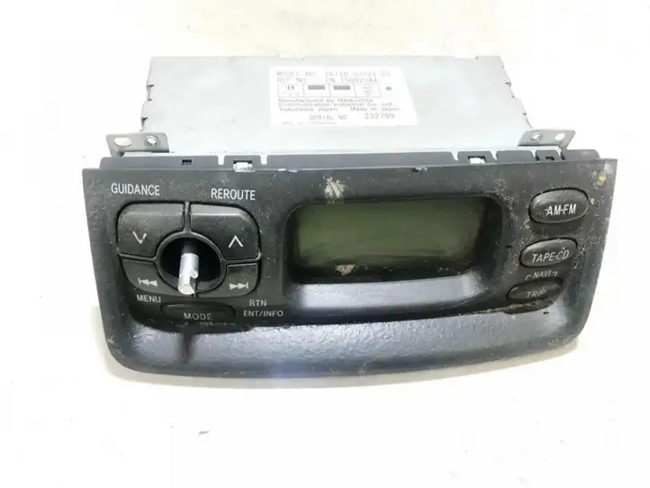 Toyota Yaris (1999 - 2003) 8611052021b0 Магнитола / мультимедийная система — фото 1