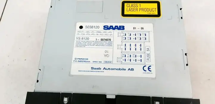 Saab 9-5 (1998 - 2005) 5038120 Магнитола / мультимедийная система — фото 3