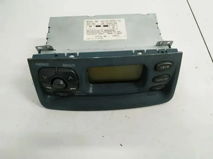 Toyota Yaris (1999 - 2003) 8611052021h0 Магнитола / мультимедийная система — фото 1
