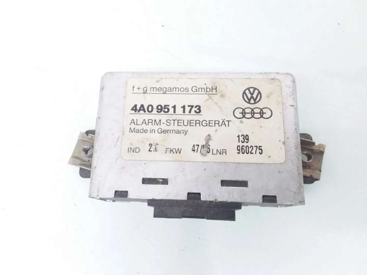 4A0951173 Audi A6 S6 C4 4A Signalizacijos valdymo blokas