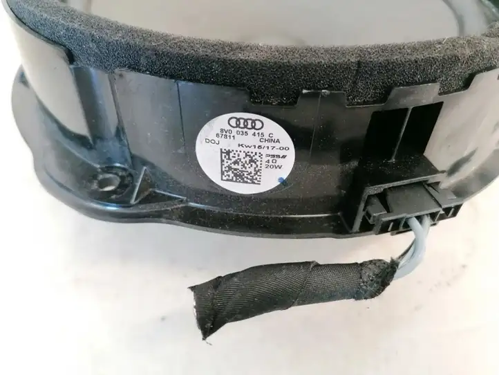 Audi A3/S3 8V (2016 - 2020) 8v0035415c Динамики передних дверей — фото 3