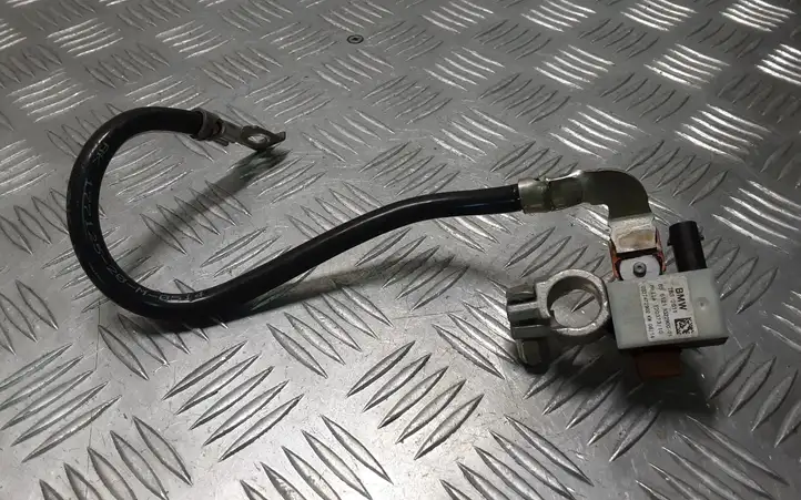 BMW 3 F30 F35 F31 (2012 - 2018) 61219322900 Минусовой провод аккумулятора — фото 1