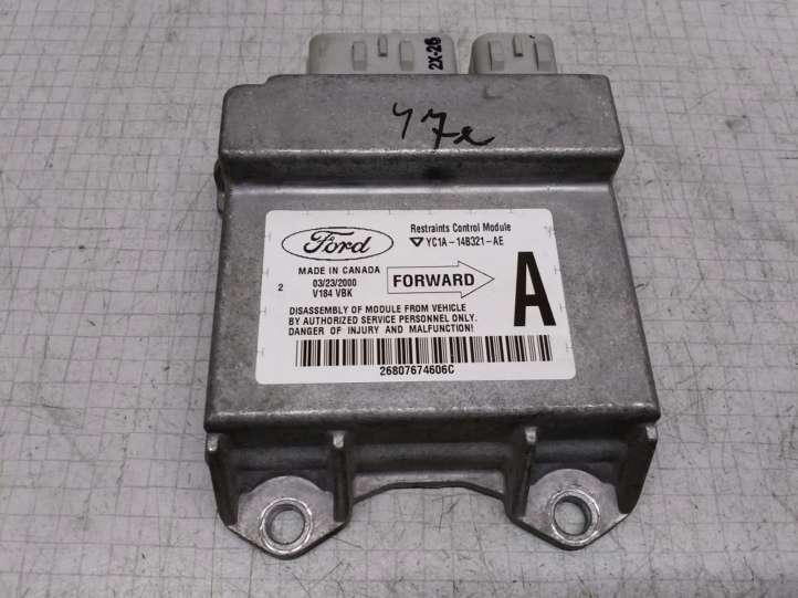 YC1A14B321AE Ford Transit Oro pagalvių valdymo blokas