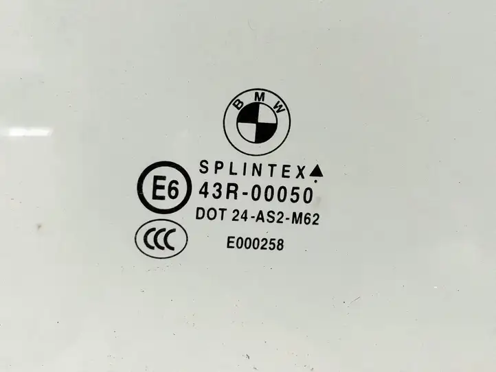 BMW 5 E60 E61 (2004 - 2010) 43R00050 Стекло передней двери — фото 2