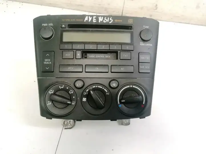 Toyota Avensis T250 (2003 - 2006) 8612005071 Магнитола / мультимедийная система — фото 1