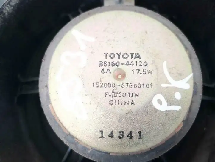 Toyota Avensis Verso (2001 - 2004) 8616044120 Динамики передних дверей — фото 3