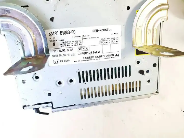 Daihatsu Materia (2006 - 2012) 86180b1080b0 Магнитола / мультимедийная система — фото 2