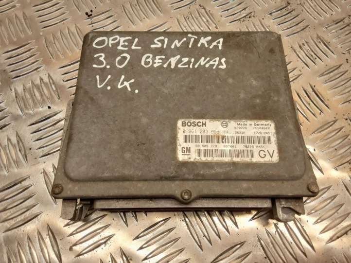 0261203956 Opel Sintra Variklio valdymo blokas