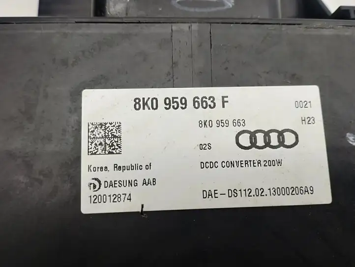 Audi A7 S7 4G (2010 - 2014) 8K0959663F Преобразователь напряжения — фото 5
