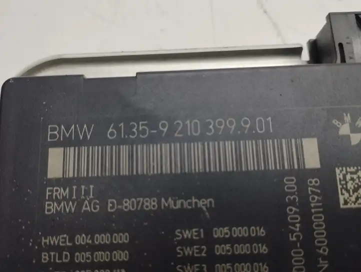 BMW 7 F01 (2008 - 2016) 9210399 Блок управления светом — фото 7