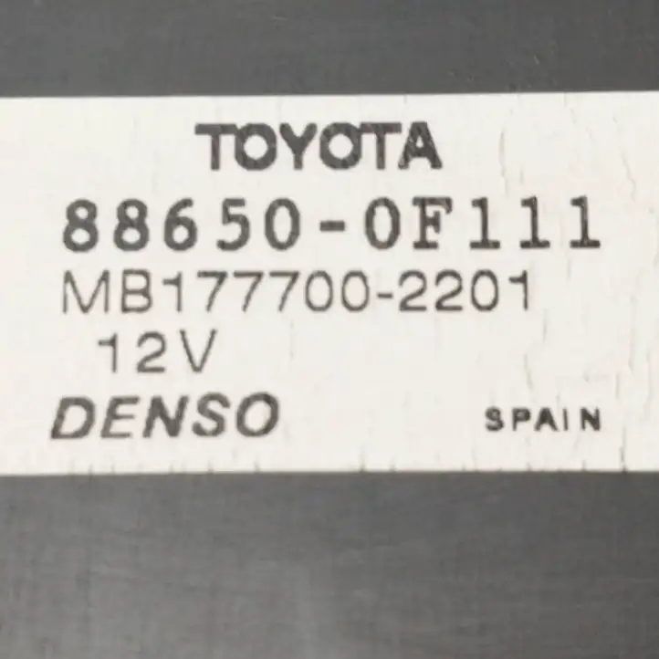 Toyota Verso (2009 - 2012) 886500F111 Модуль управления кондиционером — фото 6