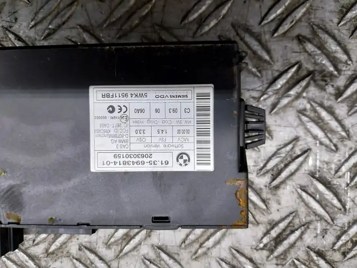 BMW 5 E60 E61 (2004 - 2010) 6135694381401 Блок бесключевого доступа — фото 1