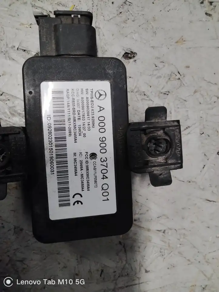 Mercedes-Benz GLE W166/C292 (2015 - 2019) A0009003704 Блок управления TPMS — фото 5