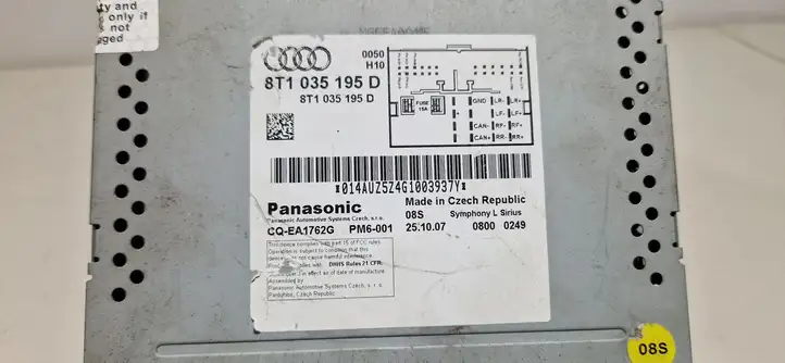 Audi A5 8T 8F (2007 - 2011) 8T1035195D Магнитола / мультимедийная система — фото 4