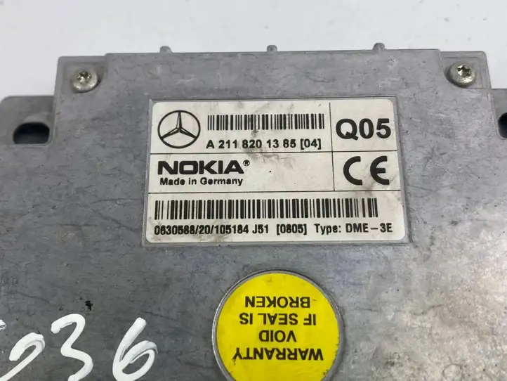 Mercedes-Benz E W211 (2002 - 2009) A2118201385 Блок GSM — фото 5