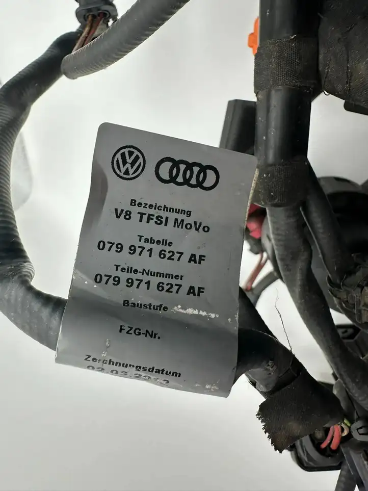 Audi A8 S8 D4 4H (2013 - 2017) 4H1971713DA Проводка двигателя — фото 2