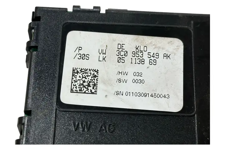 Volkswagen PASSAT B6 (2005 - 2010) 3C0953549AK Датчик угла поворота руля — фото 6