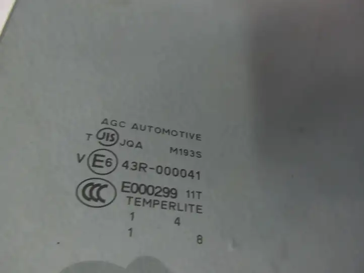 Mitsubishi Space Star (2012 - 2016) 43R000041 Заднее боковое стекло — фото 2
