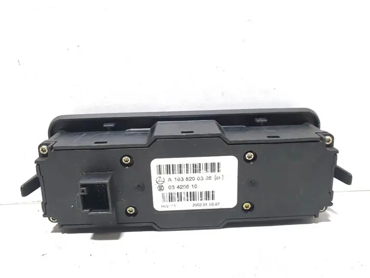 Mercedes-Benz ML W163 (1997 - 2005)  A1638200326 Блок управления кондиционером