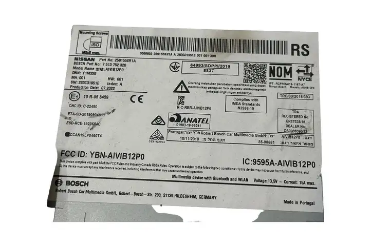 Nissan Qashqai (2013 - 2017) 259155SR1A Магнитола / мультимедийная система — фото 2