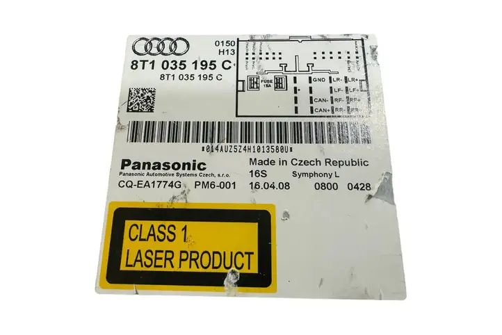 Audi A4 S4 B8 8K (2007 - 2011) 8T1035195C Магнитола / мультимедийная система — фото 7