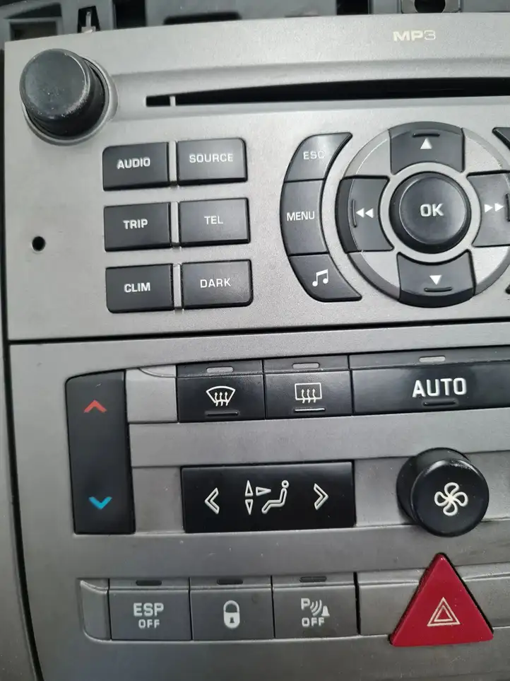 Citroen C5 (2004 - 2008) 9650443077 Магнитола / мультимедийная система — фото 6