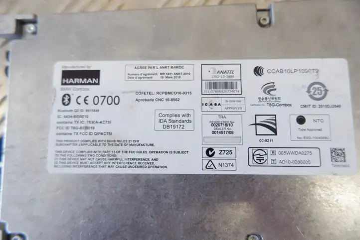 BMW 5 F10 F11 (2009 - 2016) 9257151 Bluetooth модуль — фото 4