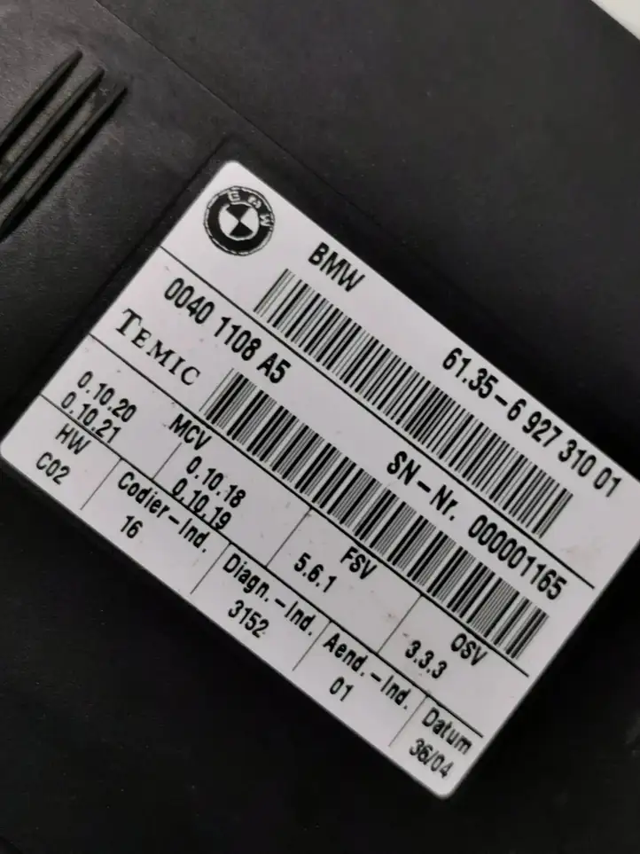 BMW 5 E60 E61 (2004 - 2010) 6927310 Блок управления сиденьем — фото 6