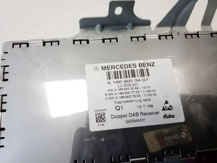 Mercedes-Benz E W212 (2009 - 2016) A1669003407 Блок Hi-Fi аудиосистемы — фото 5