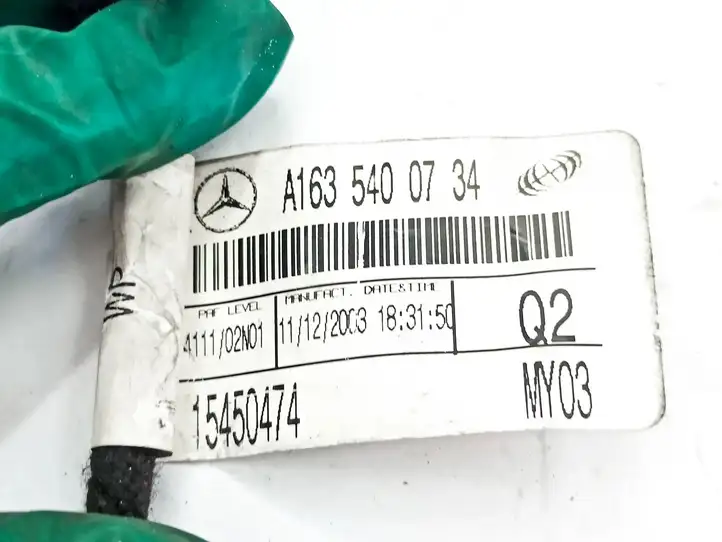 Mercedes-Benz ML W163 (1997 - 2005) A1635400734 Проводка задней двери — фото 7