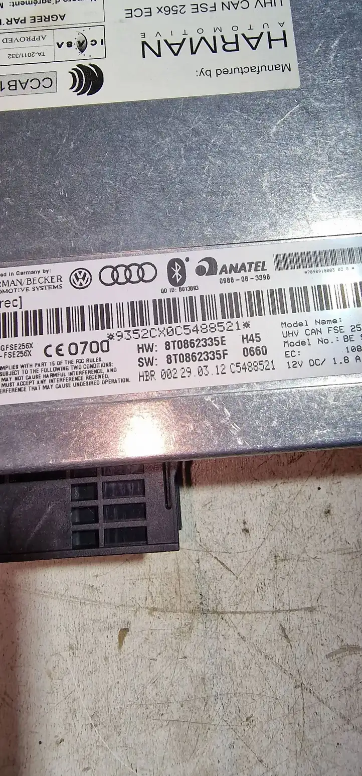 Audi A5 8T 8F (2011 - 2016) 8T0862335E Bluetooth модуль — фото 3
