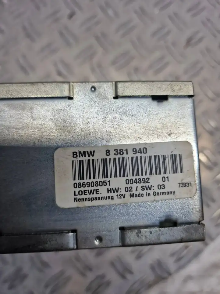 BMW 7 E38 (1993 - 2001) 8381940 Модуль управления видео — фото 3