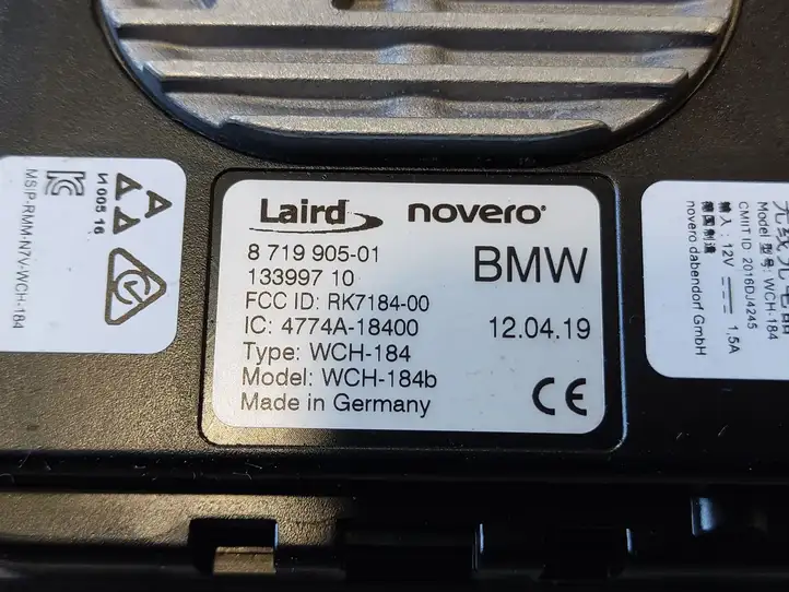 BMW X3 G01 (2018 - 2024) 8719905 Модуль беспроводной зарядки — фото 3