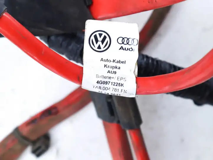 Audi A6 Allroad C7 (2012 - 2014) 4G0971225K Плюсовой провод аккумулятора — фото 2