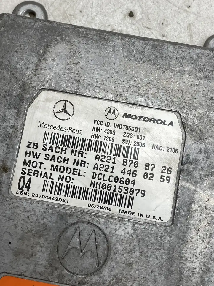 Mercedes-Benz CLK A209,C209 (2002 - 2009) A2214460259 Блок GSM — фото 4