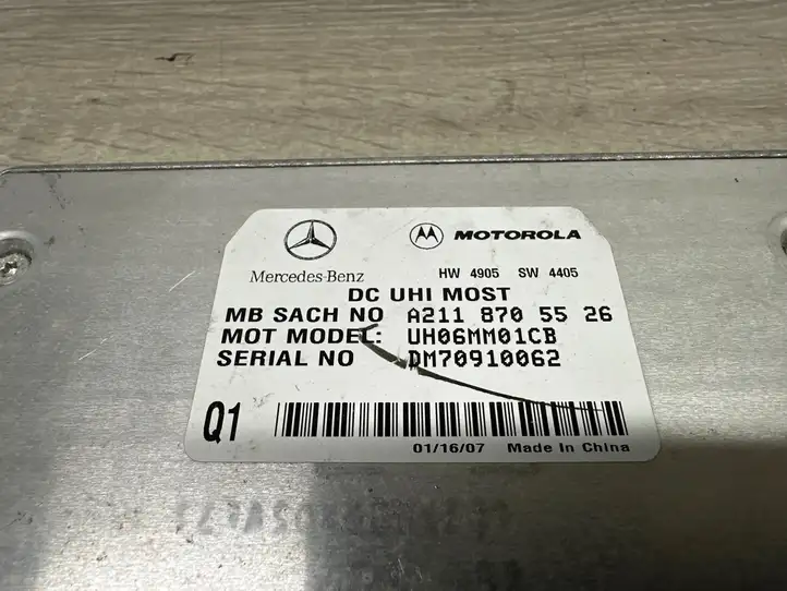 Mercedes-Benz ML W164 (2005 - 2011) A2118705526 Bluetooth модуль — фото 3
