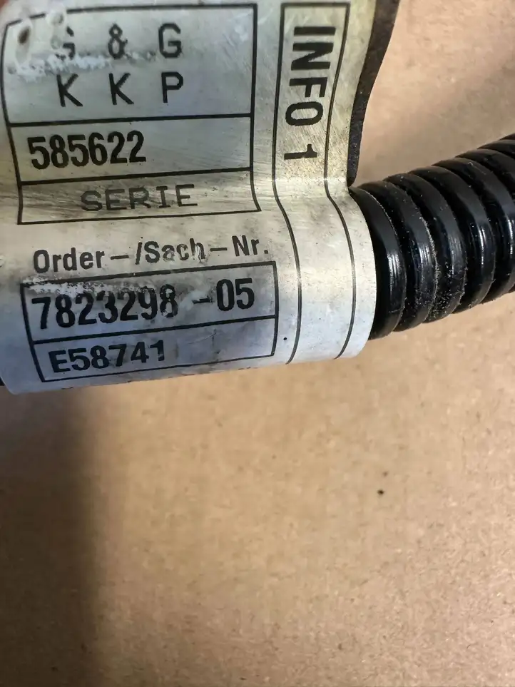 BMW 3 F30 F35 F31 (2012 - 2018) 7823297 Плюсовой провод аккумулятора — фото 3