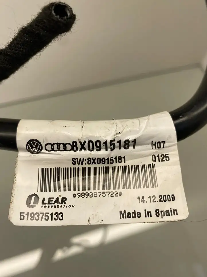 Audi A6 S6 C6 4F (2008 - 2011) 8X0915181 Минусовой провод аккумулятора — фото 3