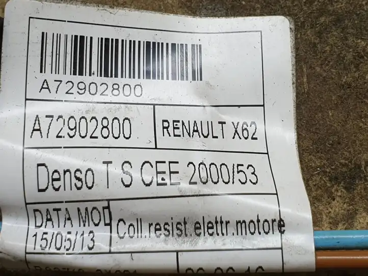 Renault Master III (2010 - ) A72902800 Проводка вентилятора охлаждения — фото 5