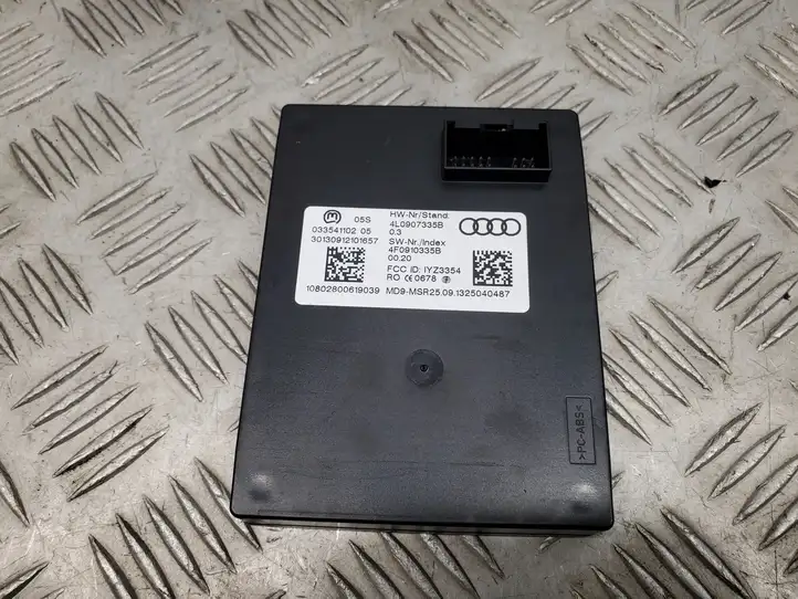 Audi Q7 4L (2009 - 2015) 4L0907335B Блок бесключевого доступа — фото 1