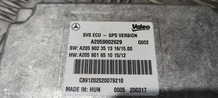 Mercedes-Benz GLC X253/C253 (2015 - ) A2059002629 Модуль управления камерой — фото 2