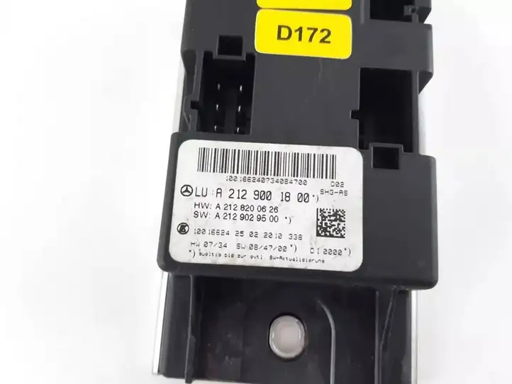 Mercedes-Benz E W212 (2009 - 2016)  A2129001800 Модуль управления сидением