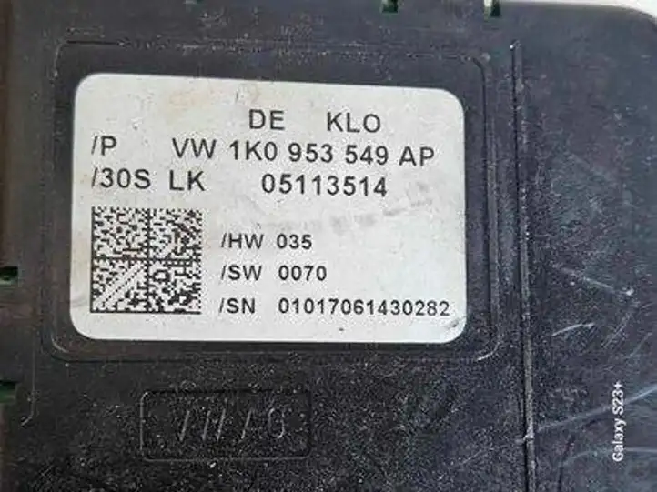 Skoda Octavia Mk2 (1Z) (2004 - 2013) 1K0953549AP Датчик угла поворота руля — фото 3