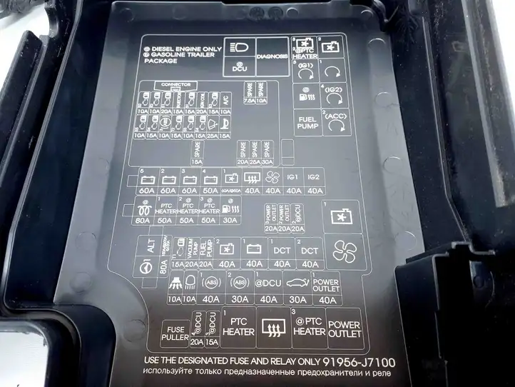 Kia Ceed (2015 - 2018) 91956J7100 Блок предохранителей (комплект) — фото 3